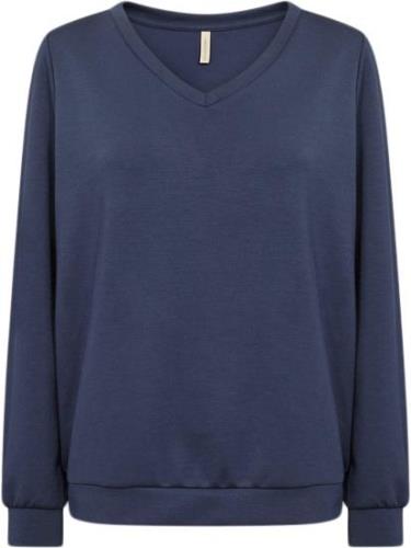 soyaconcept Scbanu 194 Kvinde 6799 Blue Iris Sweatshirts Str S - Polye...