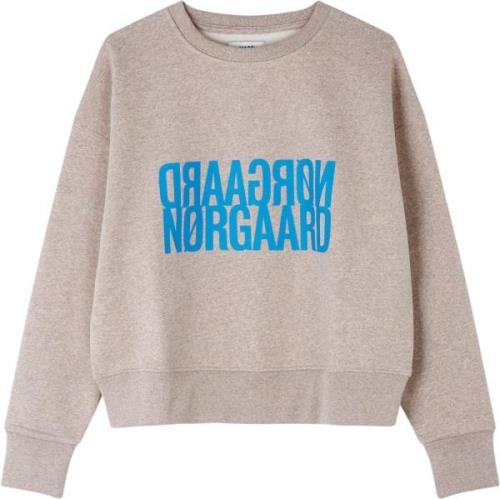 Mads Nørgaard - Copenhagen Organic Sweat Tilvina Sweatshirt Kvinde Grå...