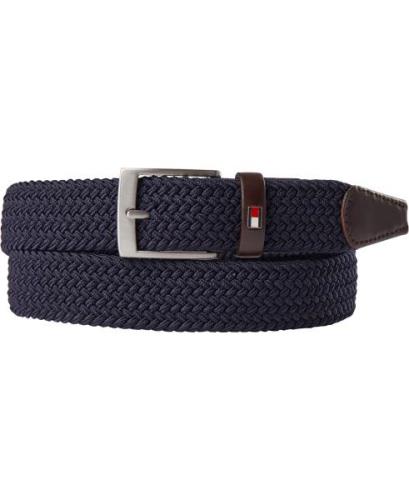 Tommy Hilfiger NEW Adan Belt 3.5CM 110cm - Bælter Elastan hos Magasin