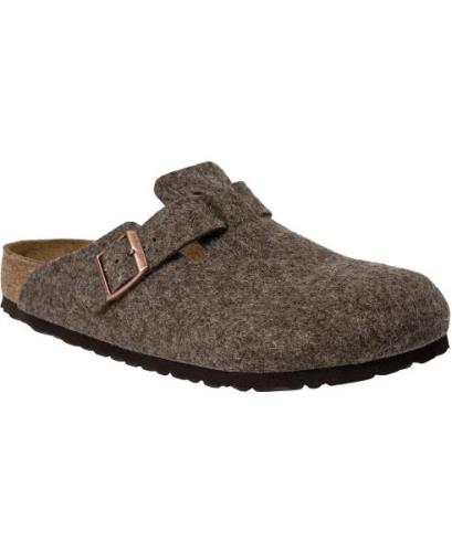 Birkenstock Boston FE Cacao Kvinde Braun Slip-ins Str 42 - hos Magasin