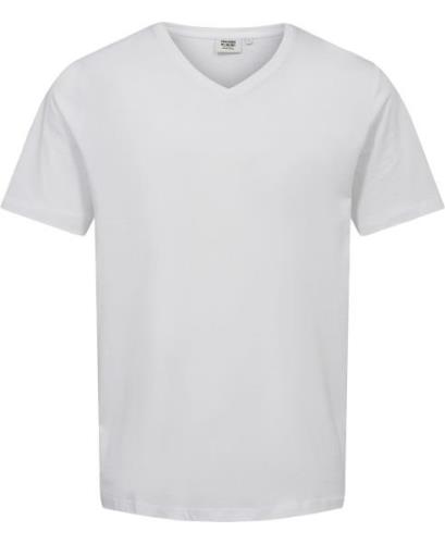 Magasin Marvin 2 G Mand Bright White Kortærmede Tshirts Str L Bomuld