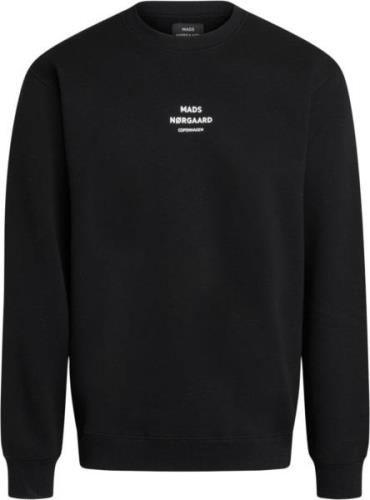 Mads Nørgaard - Copenhagen Standard Crew Logo Sweat Mand Sort Sweatshi...