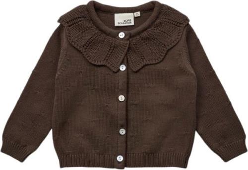 Sofie Schnoor Cardigan Str 2 år / 92 cm - Chocolate Brown Cardigans ho...