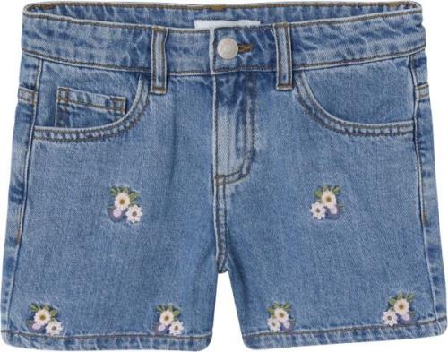 Name It Nkfbella REG DNM Shorts 3674be NOO Str 128 - Blå Shorts & Bloo...