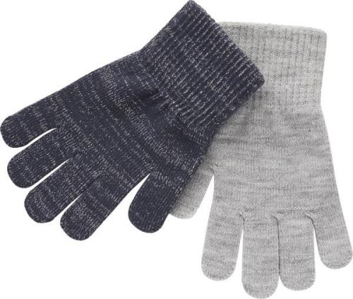 Melton 2pack Gloves - w. Lurex 6-10Y - Vanter & Luffer Akryl hos Magas...