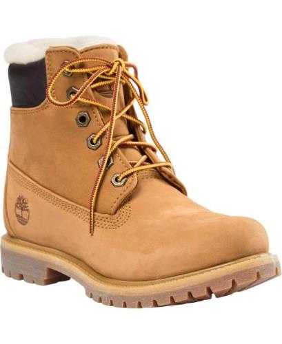 TIMBERLAND 6in Premium Shearling Lined WP Boot Kvinde Wheat Vinterstøv...