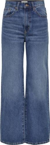 ONLY Onlhope EX HW Wide DNM Add465 Noos Kvinde Blå Wide Jeans Str "25/...