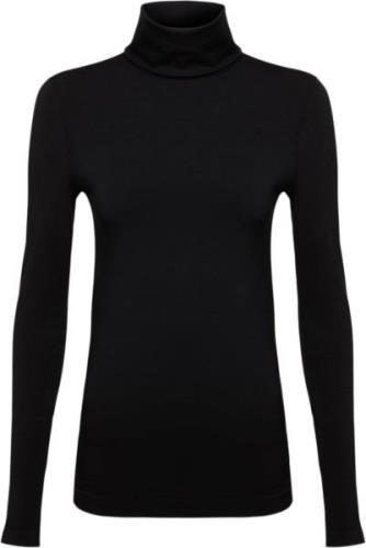 Wolford Aurora Pullover Kvinde Sort Rullekraver Str L - hos Magasin