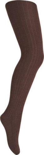 mpKids Tights 5/1 PAD Wool Str 8 år / 130 cm - Brown Strømpebukser hos...