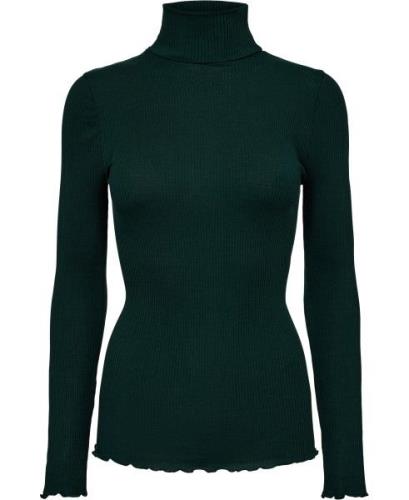 RM by Rosemunde Rmwbalta Modal LS Rollneck Blouse Kvinde Bottle Green ...