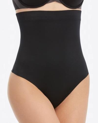 Spanx Suit Your Fancy Highwaisted Thong Højtaljede Trusser Str L - hos...