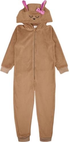 The New Tnilina L_S Jumpsuit Str 110-116 cm/5-6 år Piger - Tigers Eye ...