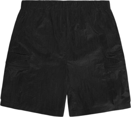 Rains Kano Shorts Kvinde Black Sweatshorts Str L - hos Magasin