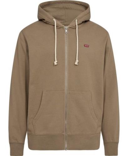 Levi's THE Original HM ZIP UP FOG Mand Hvid Hoodies Str L - hos Magasi...