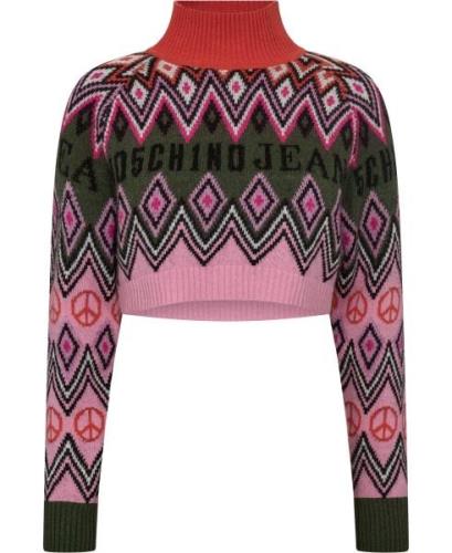 Mo5ch1no jeans Sweater Kvinde Fantasy Print Pink 181 Cardigans Str S -...