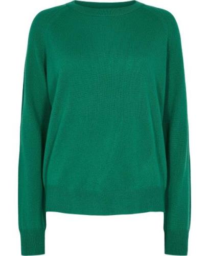 Magasin Mabel 2 100% Cashmere Kvinde Evergreen Sweaters Str L Cashmere