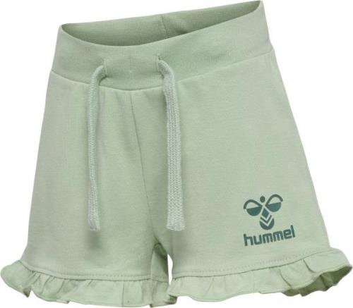 Hummel Hmltalya Ruffle Shorts Str 2 år / 92 cm - Silt Green Shorts & B...