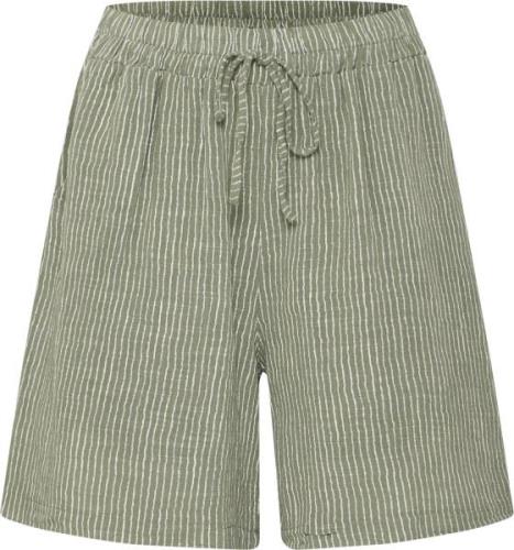 Sorbet Sbalexa Stripe Shorts Kvinde Sea Spray Bermudashorts Str L - ho...