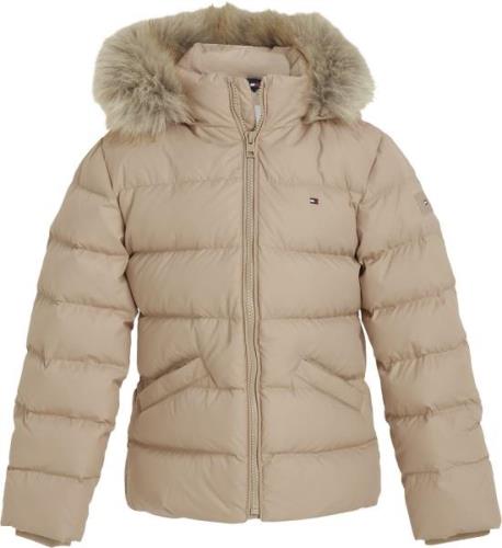 Tommy Hilfiger Essential Down FUR Hood Jacket Str 5 år / 110 cm - Meri...