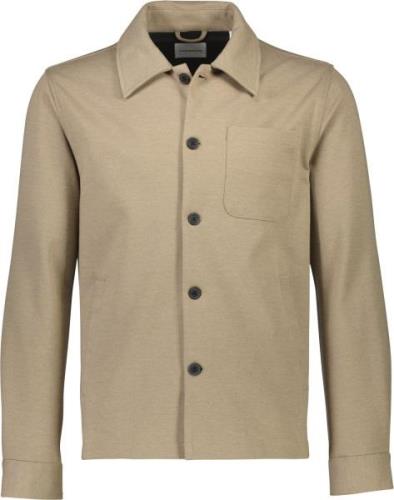 Lindbergh Superflex Overshirt Mand Sand Mix Overshirts Str L - hos Mag...