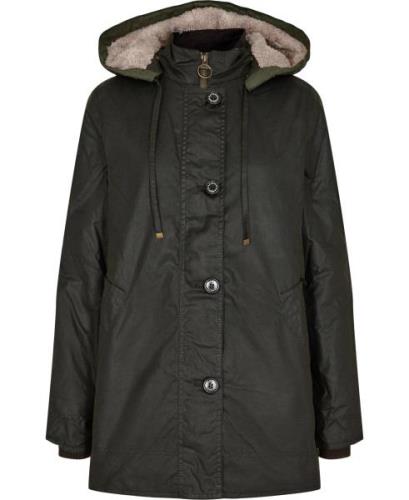 Barbour Barbour Stoneleigh Wax Kvinde Fern/classic Parkaer Str 8 UK / ...