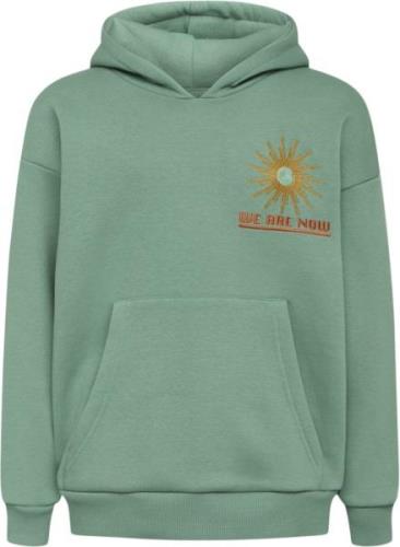 Grunt Vilvoorde Hood Sweat Str XL/16Y - Bottle Green Hættetrøjer hos M...