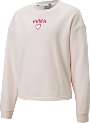 Puma Alpha Crew Sweatshirt 128 - Sweatshirts & Hættetrøjer hos Magasin