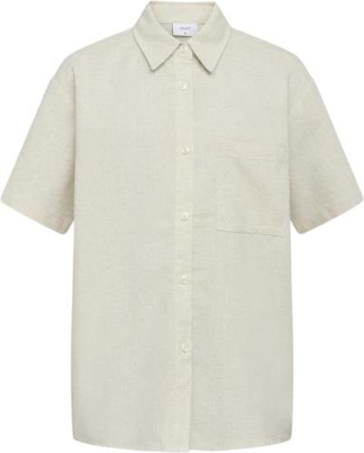 Grunt Vap Linen Shirt Str XL/16Y - Sand Skjorter hos Magasin