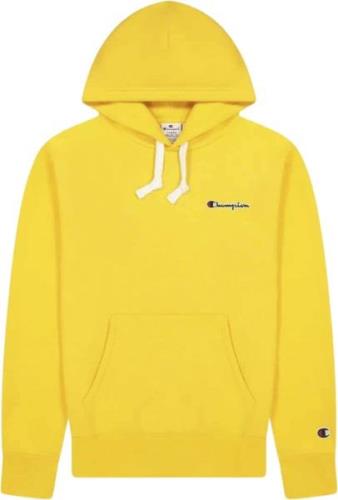 Champion Hooded Sweatshirt Mand Banana Hoodies Str S - Bomuld hos Maga...