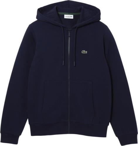 Lacoste Sweatshirt Mand Blå Hoodies Str L - hos Magasin