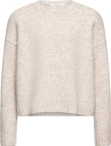 Rosemunde Oneck Pullover Str 128 Piger - Oat Melange Strik hos Magasin