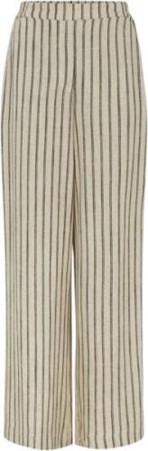 esmé studios Eskasia Pants Kvinde Pure Cashmere Pinstripe Hørbukser St...