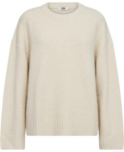 Magasin Evelyn 1 GRS Kvinde Winter White Sweaters Str L