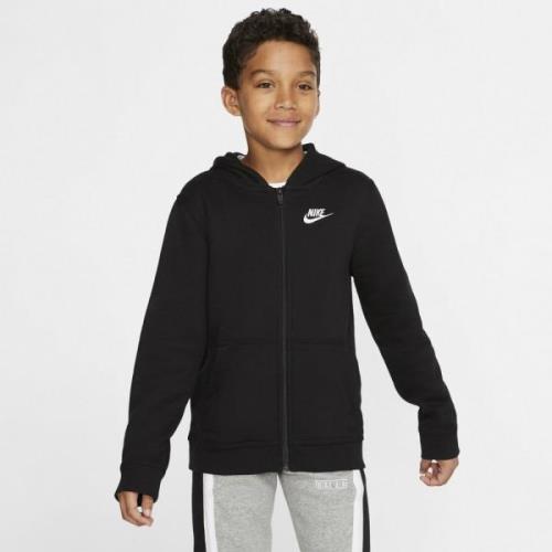 Nike Sportswear Club Fullzip Hættetrøje 122-128 / XS - Sweatshirts & H...