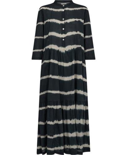 Magasin Dina 2O Kvinde Navy Tie Dye Maxi Kjoler Str L Bomuld