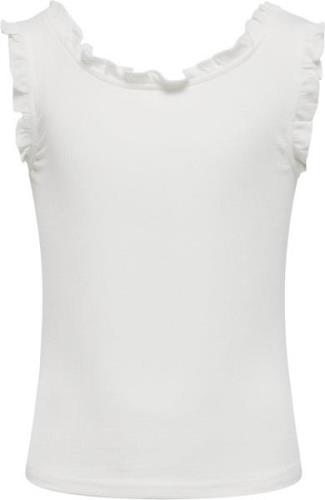 ONLY Kogbelia S/L Strap TOP JRS Str 134/140 - Hvid Toppe hos Magasin