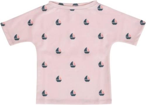 Petit Crabe Luna Boatneck Shirt S/S, Rose Boat Str 3-4 år - Rose Boat ...