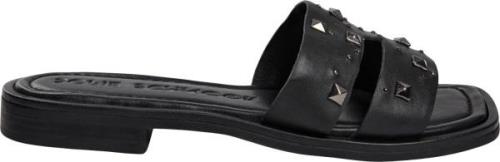 Sofie Schnoor Sandal Kvinde Black Flade Sandaler Str 39 - hos Magasin