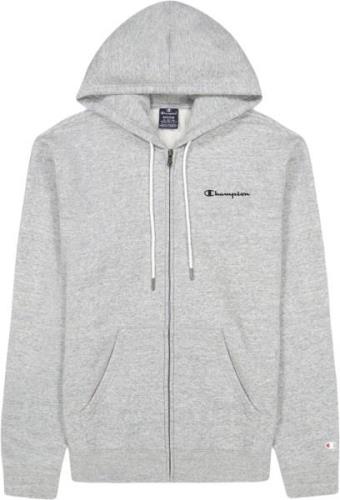 Champion Fullzip Script Logo Fleece Hættetrøje S - Hættetrøjer hos Mag...