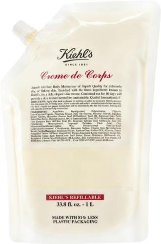 Kiehl's Creme De Corps Hydrating Body Moisturizer Refill 1000 ml Refil...