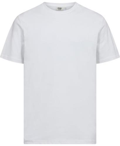 Magasin Don Tee 1G Mand White Kortærmede Tshirts Str XL Bomuld