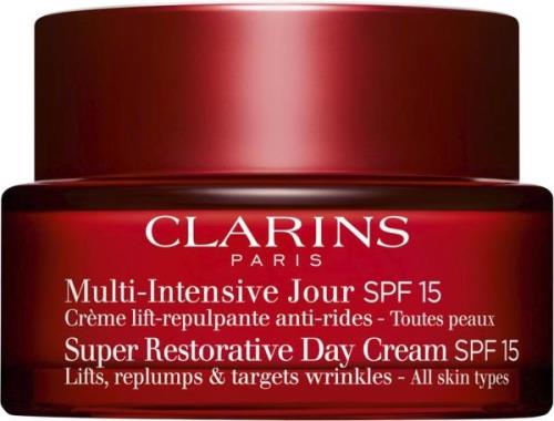 Clarins Super Restorative Day Cream Spf15 50 ml - Dagcreme hos Magasin