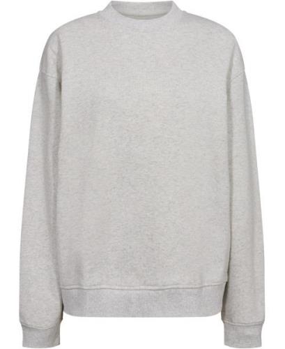 Magasin Noly 1 G Kvinde Light Grey Melange Sweatshirts Str L Bomuld