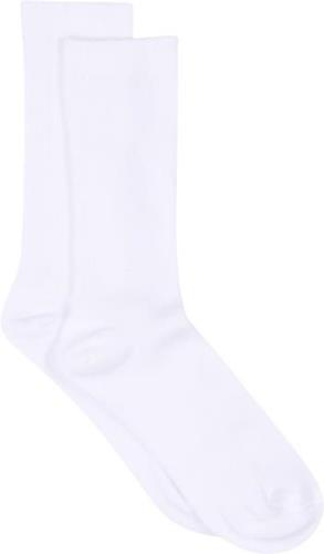 mpWoman Fine Cotton rib Socks Ankelstrømper Str 40/42 - Bomuld hos Mag...