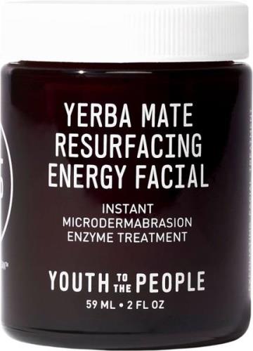 Youth To The People Yerba Mate Resurfacing Energy Facial Facial Scrub ...