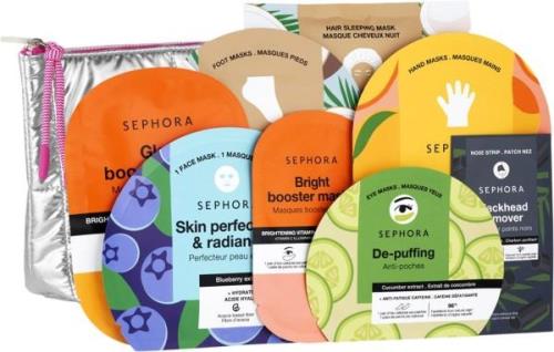 Sephora Collection KIT DE 8 Masques Visage ET Corps24 - Hudpleje hos M...