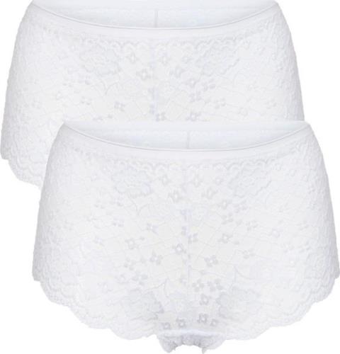 Magasin Lace Shorts Mina 2 PK Højtaljede Trusser Str XL