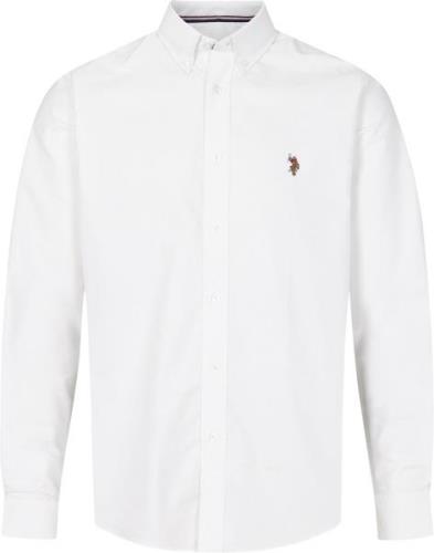 U.S. Polo Assn. Uspa Shirt Armin Men Mand 11-0601tcx White Langærmede ...