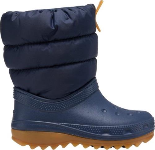 Crocs Classic Neo Puff Boot T NyG Navy/gum Hjemmesko Str 25/26 - hos M...