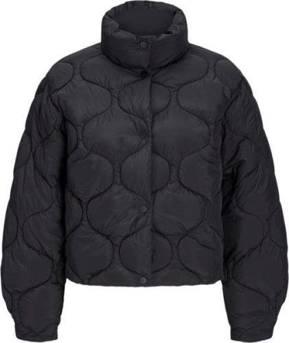 JJXX Jxsena Quilted Jacket OTW SN Kvinde Sort Overgangsjakker Str L - ...